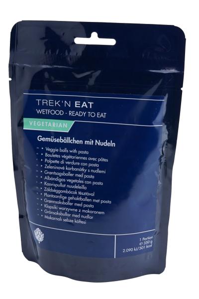 Trek'n Eat - Gemüsebällchen mit Nudeln Trek'n Eat - Gemüsebällchen mit Nudeln